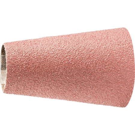 Pferd 1-1/2" x 7/8" x 2-3/8" Spiral Band - Tapered Type, Aluminum Oxide 80 Grit 41362